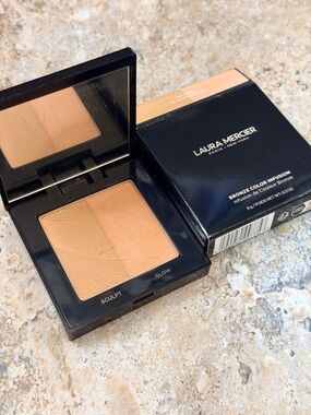 laura mercier Bronze Color Infusion Sculpt & Glow Duo - Warm Tan Bronze